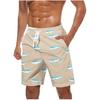 Fashion Colorful Palm Tree Pattern Beach Shorts For Men 3d Printing Swimming Trunks Summer Loose Holiday Party Board Shorts
