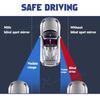 Pair 360¡ã Stick On Wide Angle Convex Rear View Blind Spot Mirror for Car SUV