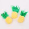 Pet Cats Kitten Catnip Cute Pineapple Shape Bite-resistant Interactive Play Toy