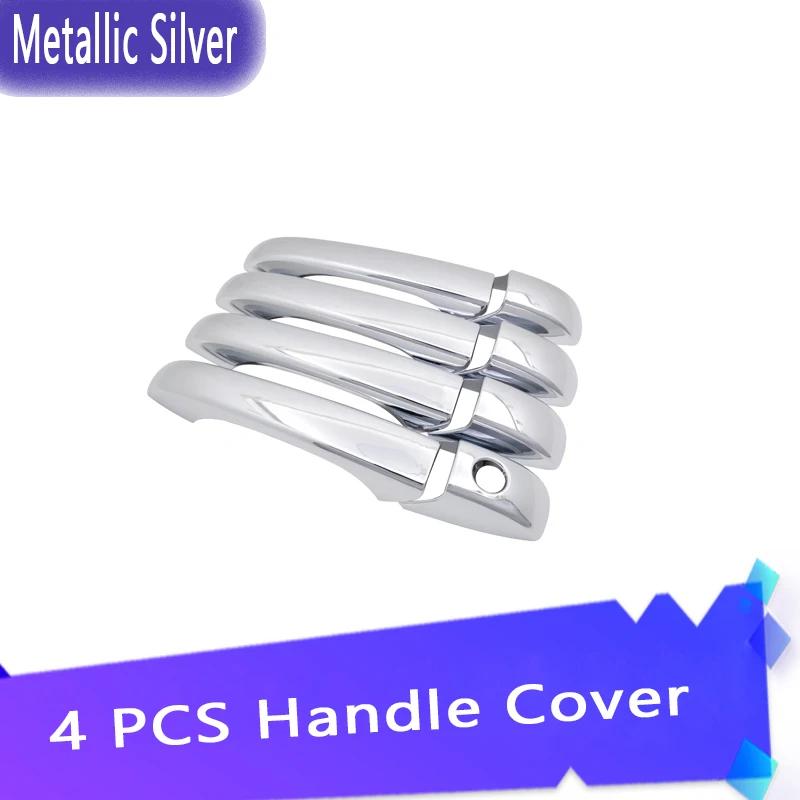 Chrome Car Door Handle Cover Trim For Chrysler 300 300C 2005~2010 Scratchproof Set Chromium Styling Exterior Parts Accessories
