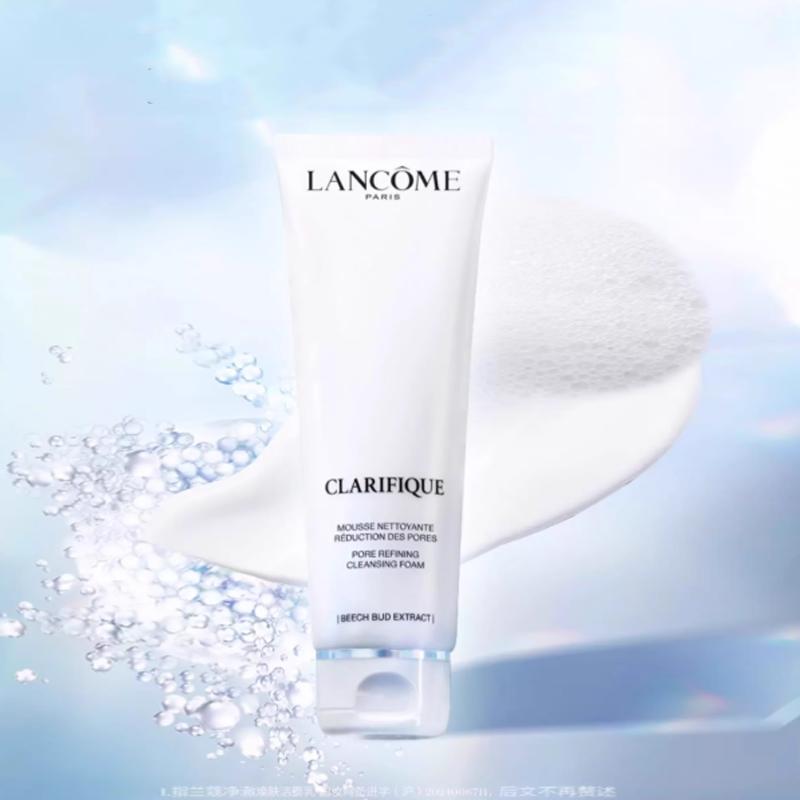 LANCÔME Jingchun Aurora Skin Care Set, Stable and Soothing + Two-piece Set: Jingchun Eye Cream 20ml + Aurora Cleansing 125ml