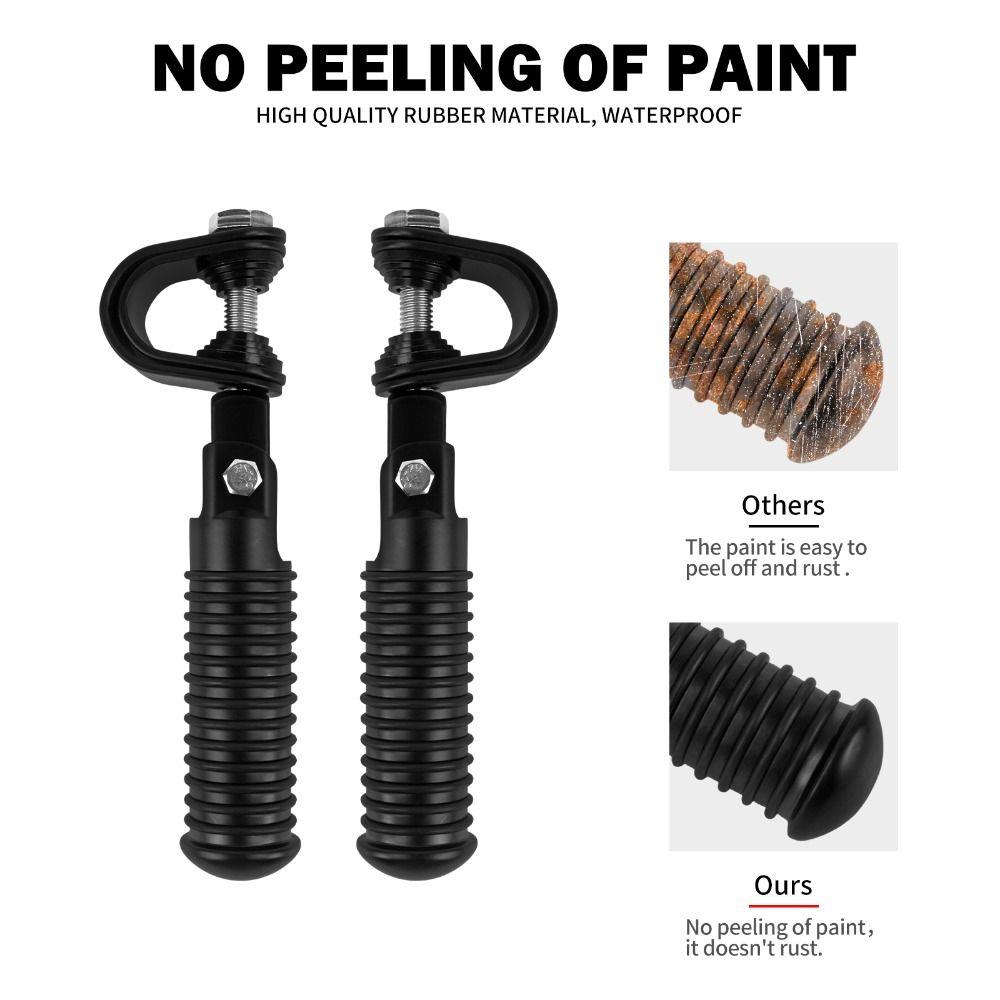 26mm-31mm Bumper Guard Universal Motorcycle Foot Pegs Replacement Foot Pegs  Highway Crash Bar