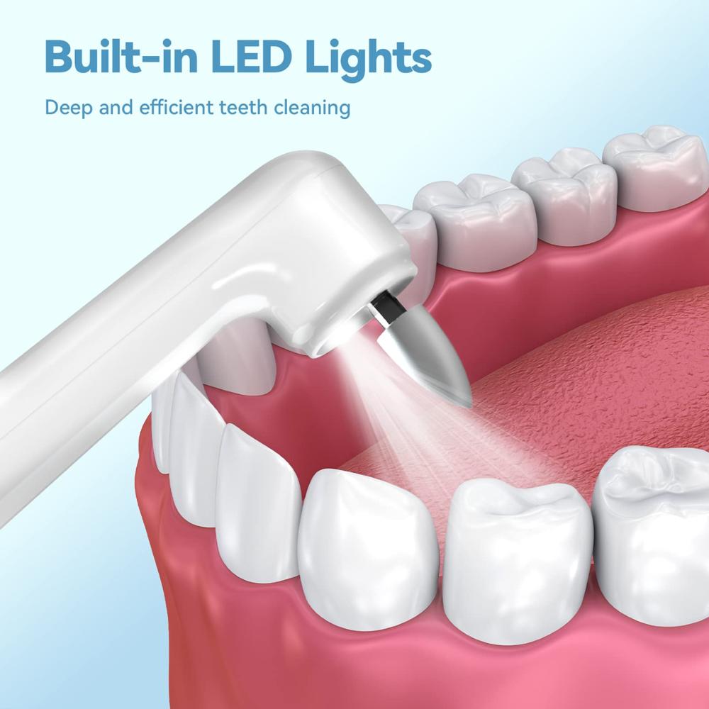 Zubní elektrické nástroje na čištění zubů Ultrazvukové odstraňovače zubního kamene Odstraňovač zubního kamene Zvukový čistič skvrn a plaku Bělení zubů