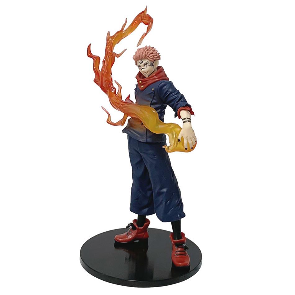 21Cm Anime Jujutsu Kaisen Figure Itadori Yuji Action Figure Model Pvc Doll Toy Surrounding Collection Desktop Accessories Gift