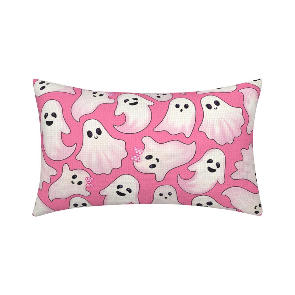 Halloween Festival Decoration Living Room Sofa Cushion Pillow Cover Offices Waist Pillow Cover (excluding Core)