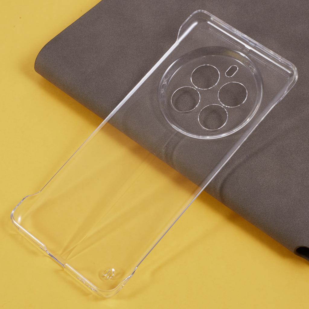 For Realme 12 Pro 5G/12 Pro+ 5G Case Frameless Transparent PC Phone Cover