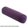 Bedside Neck Pillow Waist Pillow Sofa Cushion Candy Pillow Cylindrical Pillow Solid Color Velvet