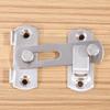 Door Lock Sliding Barn Door Latch Bolt Stainless Steel Hasp Latch Bolt Wine Cabinet Closet Window Door Lock Buckle Hardware