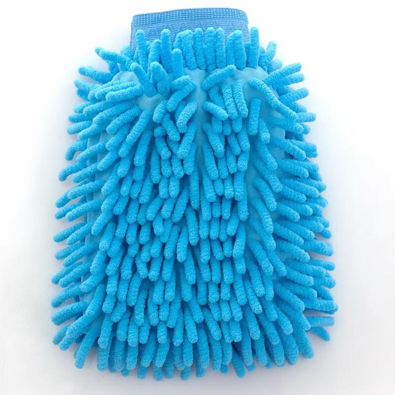 Yi Xi Chenille Double-Sided Car Wash & Dusting Mitt