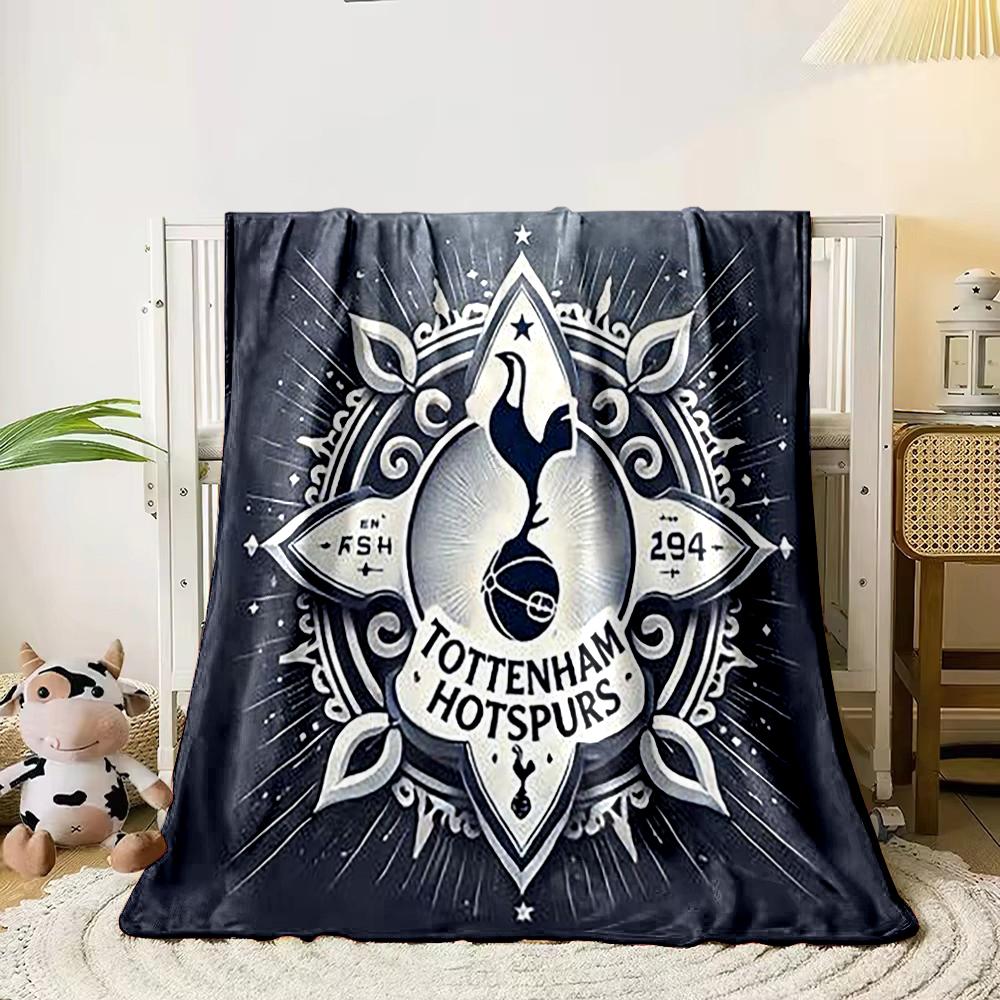 Tottenham Hotspur Designed Flannel blanket for bedroom, living room, sofa, and nap