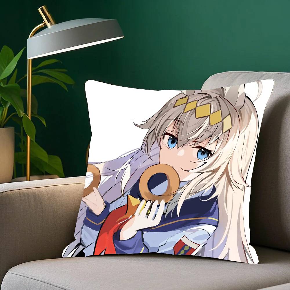 

Мультяшна Аніме Подушка-Огірі Кап Наволочка Декор для Дому Плед для Дивана Ліжка Машини Декор Кімнати Ідея Подарунка 12x12Inch