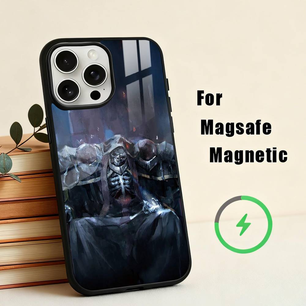 Anime O-Overlord-D  Phone Case For iPhone 17,16,15,14,13,12,Plus,Pro,Max for Magsafe Magnetic Wireless Charging