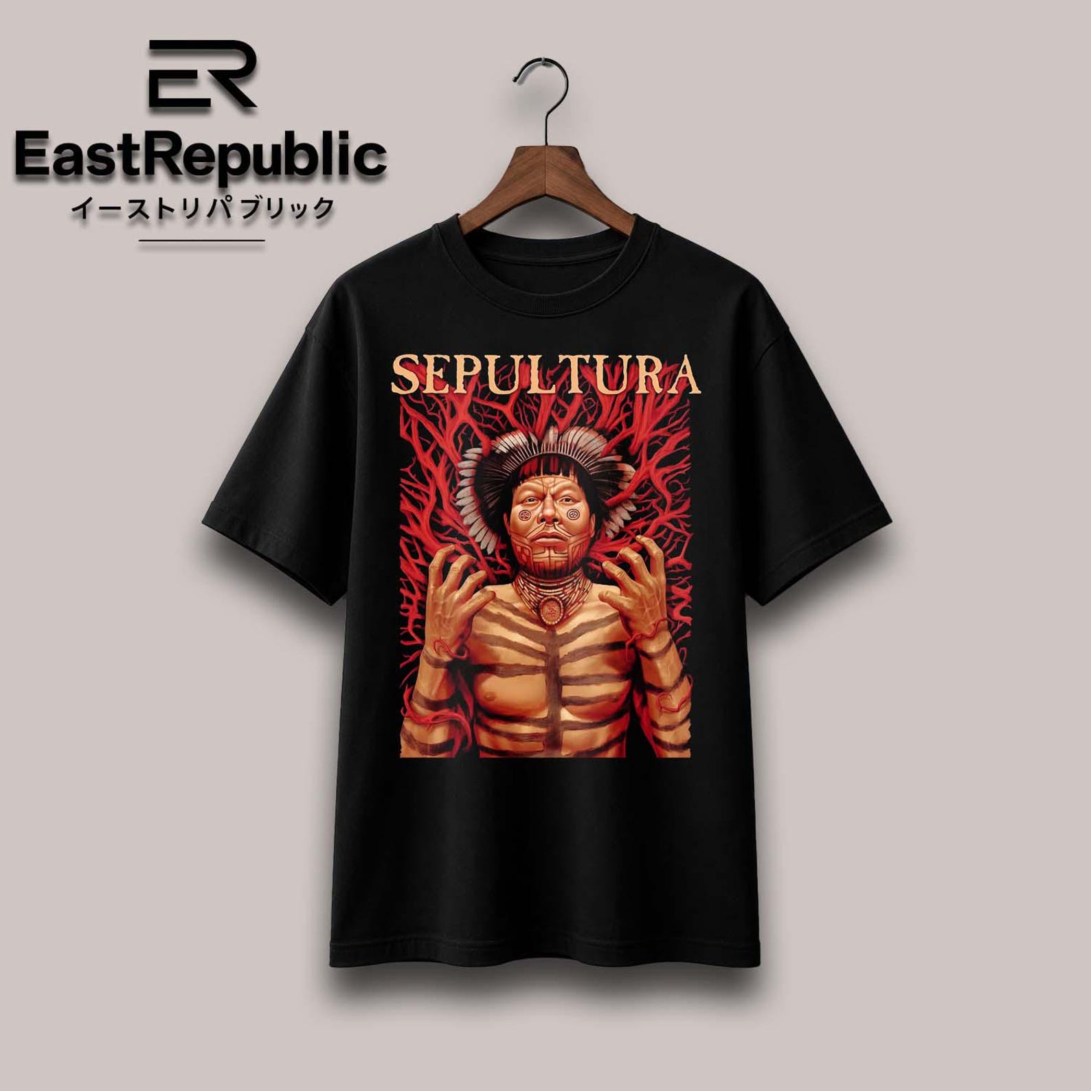 Roots By Sepultura - Classic Old School Brazillian Death/thrash Metal XL