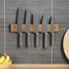Magnetic Knife Holder Kitchen Accessories Wooden Knives Storage Tools Bamboo Wood This Is A Holder Without Knife