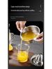 Espremedor de Cítricos Portátil de Aço Inoxidável - Prensa Manual para Limão e Laranja