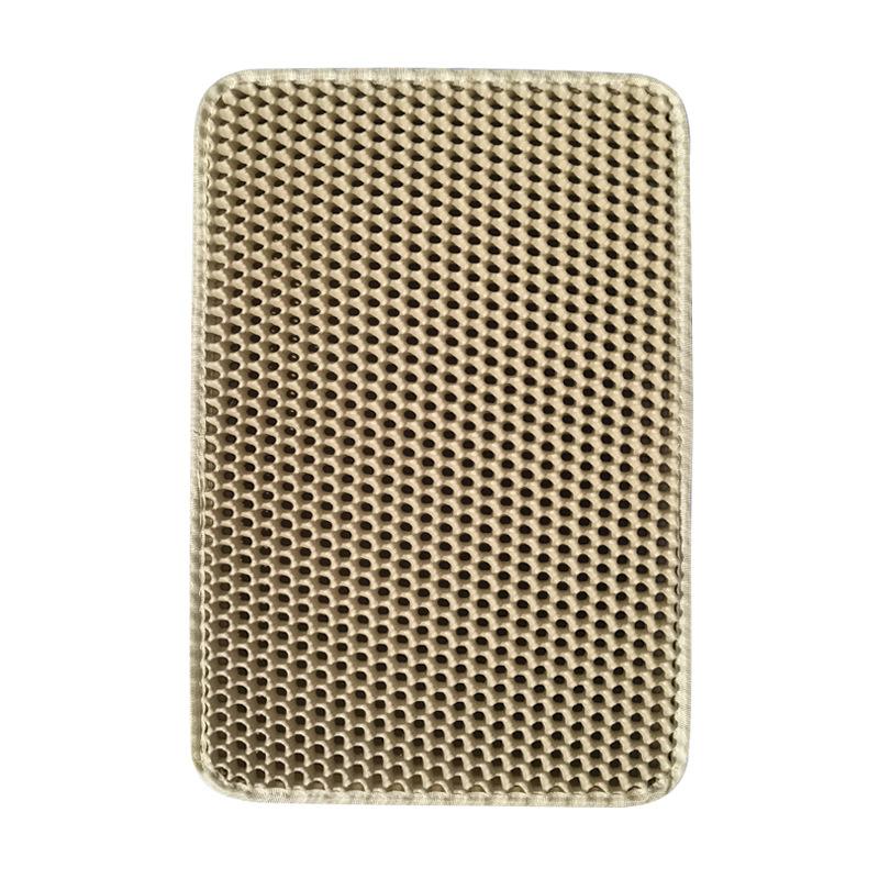 Litter Box Mat Litter Cat Sandbox Mat Cat Tray Pet Cat Sandbox Mat MSCZ04 XXS( 30X30 CM)