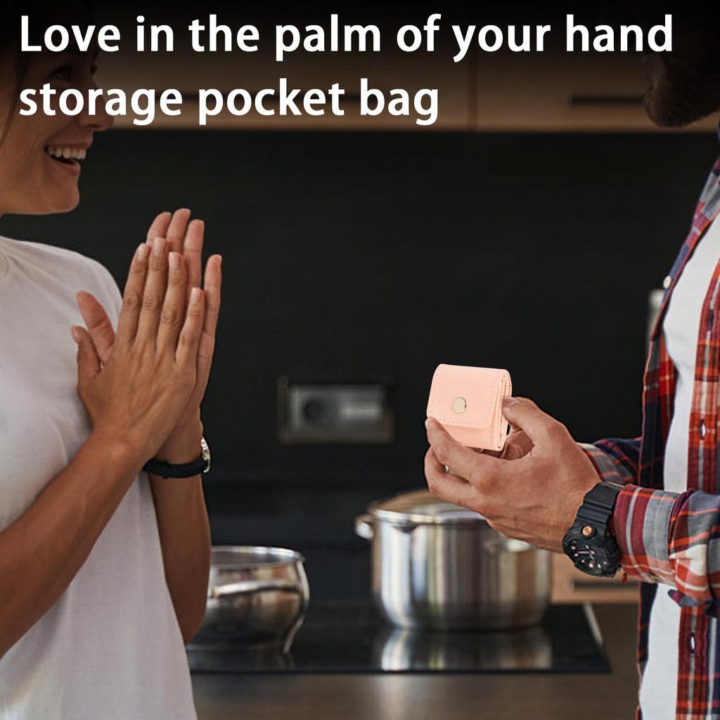 Portable Compartment Jewelry Bag Ring Organizer Mini Travel Jewelry Bag Foldable Multifunctional Jewelry Roll Bag For Earring