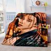 K-pop music group Blanket Flannel Blanket for bed, sofa, Camping, Hiking, Picnic Essentials, gift for family Fan gifts