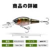 TRUSCEND Crankbait The Best Choice for Family Ideal for Beginners and Features a uniquely developed weight design for stable underwater jointed and