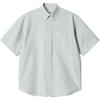 SS24 S/S Braxton Shirt Solid Color Loose Fit Short Sleeve Shirt With Front Pocket Unisex Shirts Park-Green I031454-25H-XX