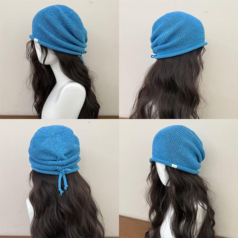 Womens Slouch Beanie Cotton Blend Lightweight Casual Fashion Hat