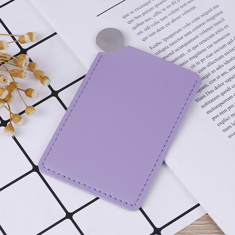 Card Pocket Mirror Makeup Portable Travel Stainless Steel Unbreakable