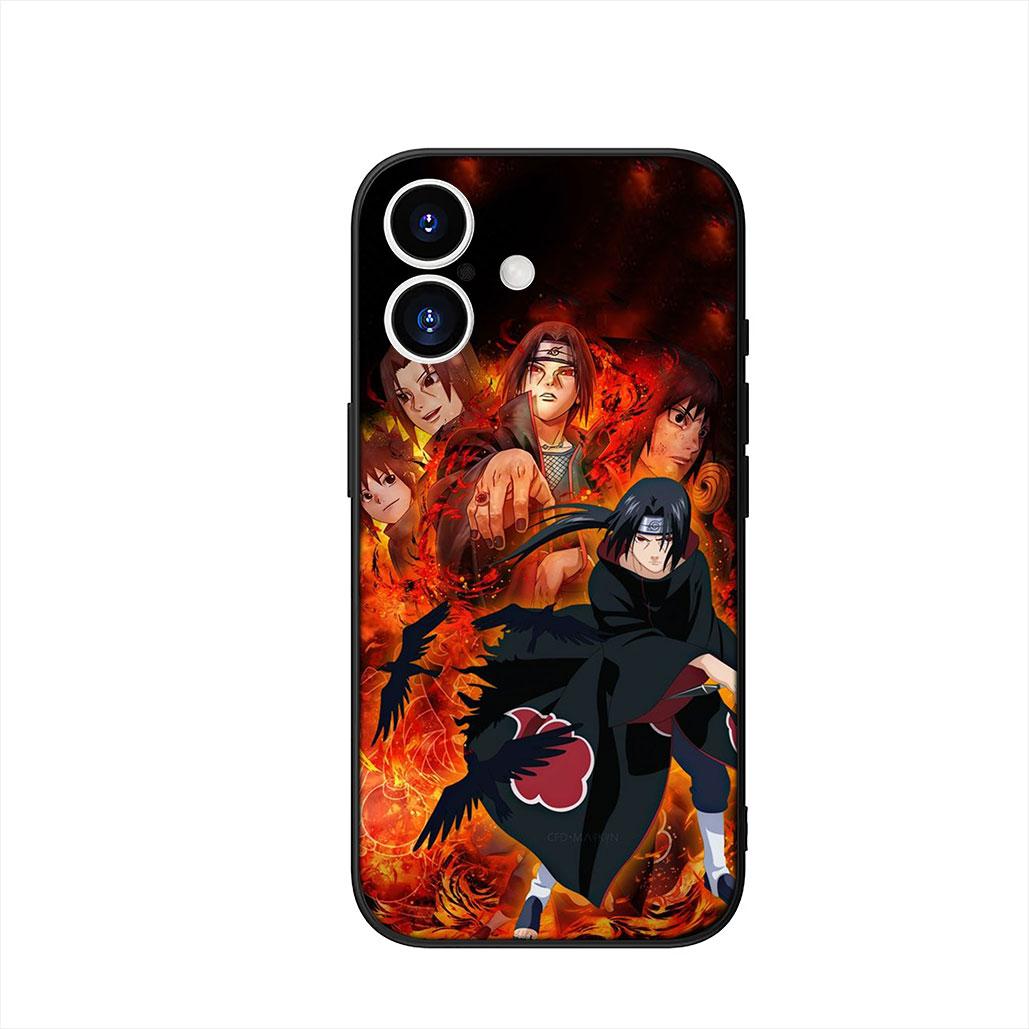 Narutos KISAME Itachi Uchiha Akatsuki Phone Cover Case for Apple iPhone 17 16 15 11 Pro XS Max XR 6 7 8 Plus + SE 2020 5 16E iPhone 16 Plus