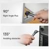40 In 1 Ratcheting Screwdriver Set with 180 Degree Rotating Head & Magnetic Bit Suitable for Tight Space Vehicle Repair