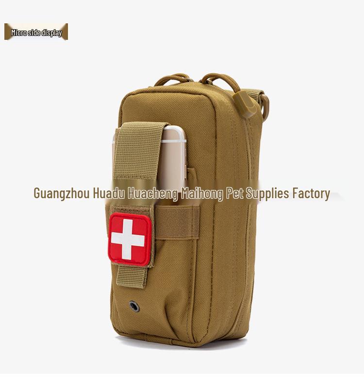 Multifunctional Camouflage Survival Kit: Tactical Waist Pack & Mountaineering Pouch