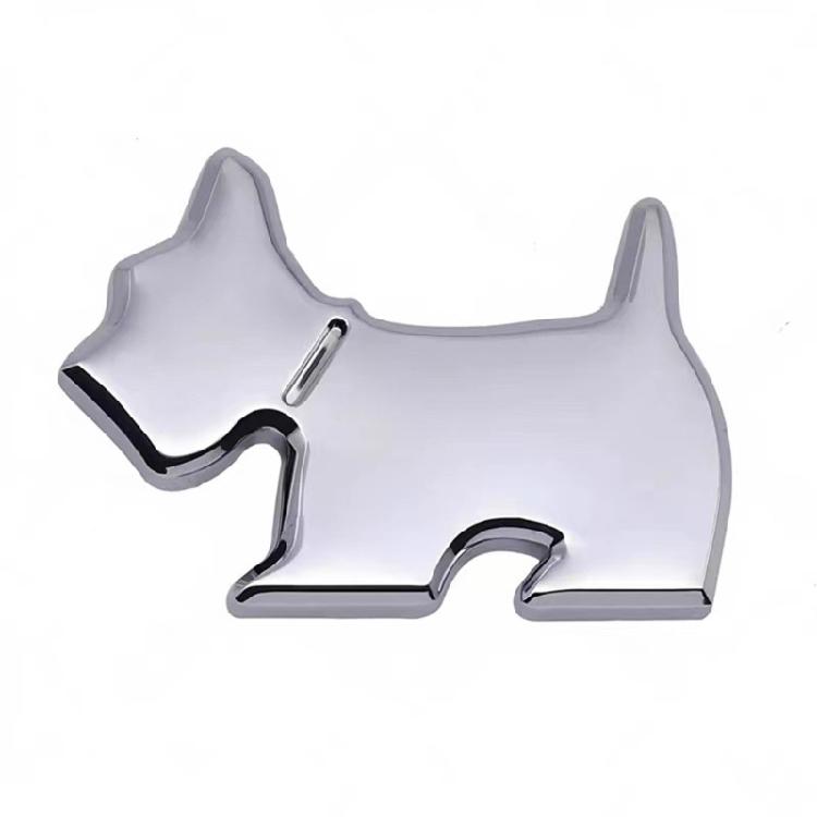 

Waterproof Car Decal 3D Pet Metal Emblems Sticker for Side & Rear Trunk Enhancement Automotive Accessories
