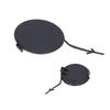 Front Bumper Tow Hook Eye Cap Cover 5XB38LXHAA Black Replacement for Jeep Renegade 20152018