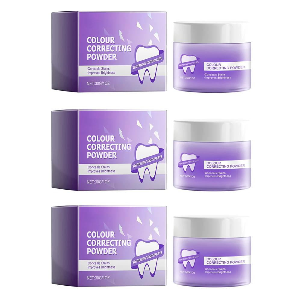 5 Days Teeth Whitening Powder Remove Plaque Stains Dental Calculus Oral Hygiene Cleaning Fresh Bad Breath Tooth Care Products