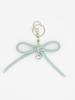 INS-Stil Gewebtes Lederseil Schlüsselanhänger & Schleifen-Taschenanhänger Lanyard