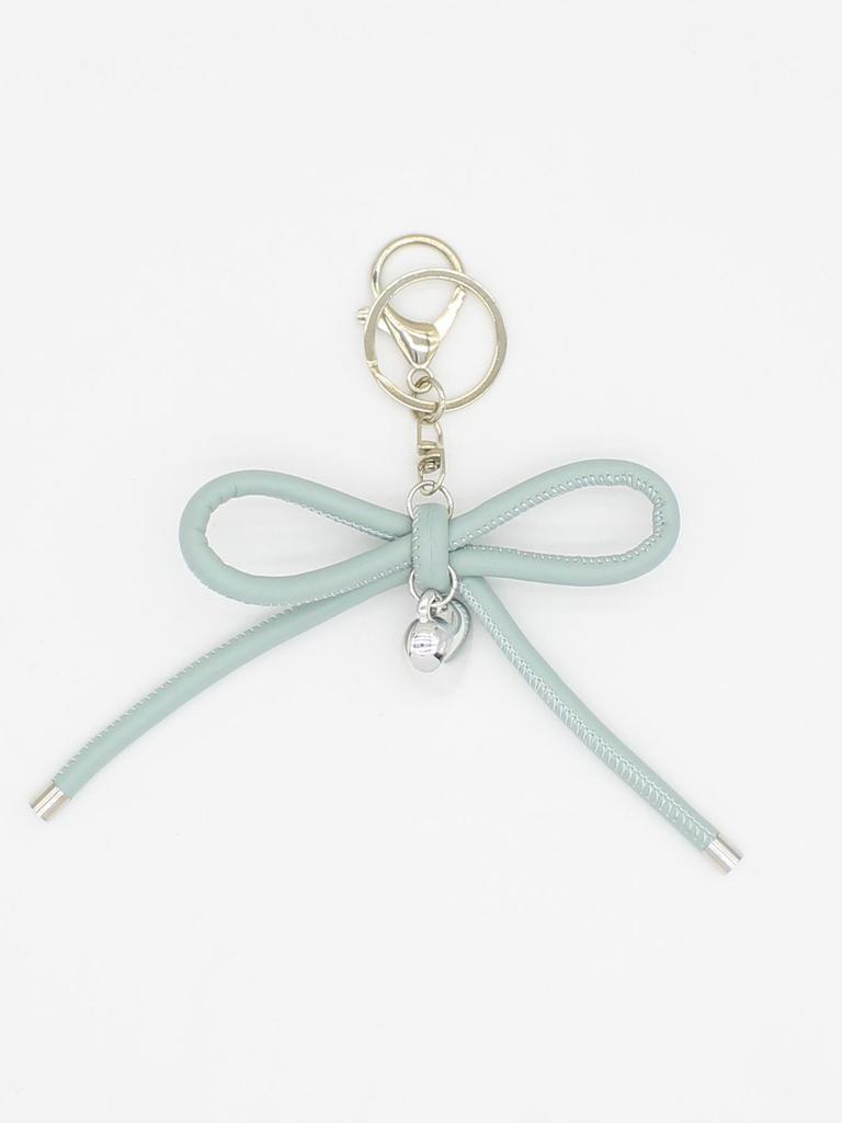 INS-Stil Gewebtes Lederseil Schlüsselanhänger & Schleifen-Taschenanhänger Lanyard