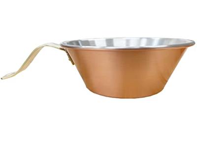 Wonder Three Side Copper Sierra Cup Minimal Camping Plate Emergency Supplies Fishing Camping BBQ Tsubame Sanjo Copper Copper Sierra Made In Japan