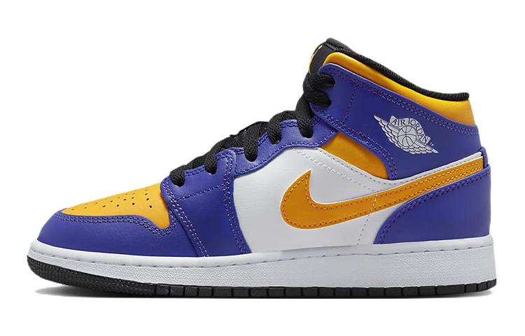 

Jordan 1 Mid Lakers 2022 GS DQ8423-517