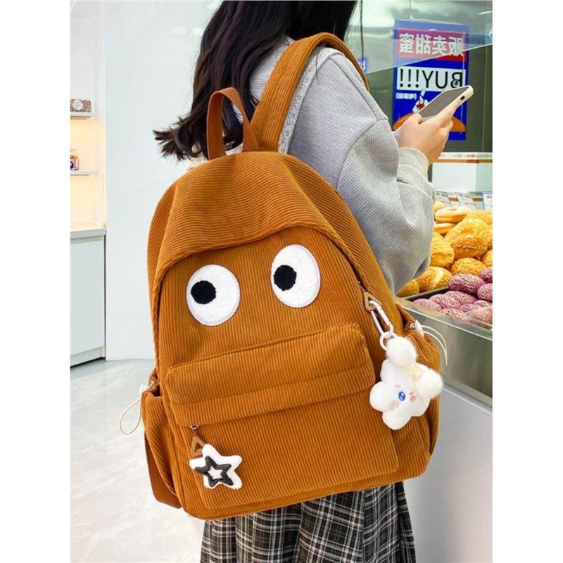 Schoolbag School Bag Junior High School Girls High School Students Backpack Elementary School Students College Students Travel Large Capacity