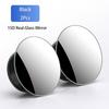 2Pcs Borderless Blind Spot Mirrors Round HD Glass 360° Side Rear View Mirror Car