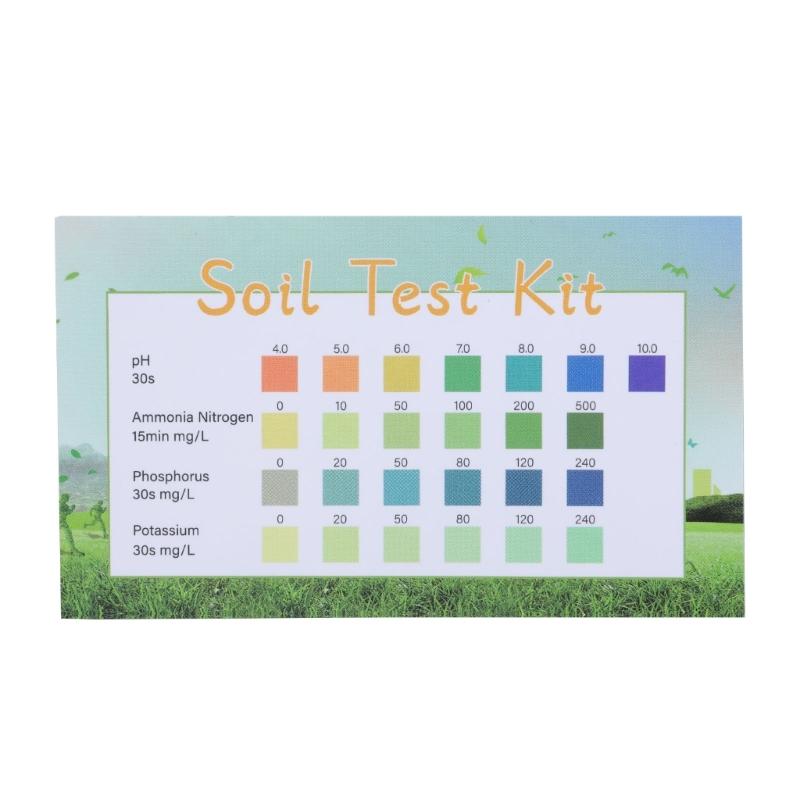 Universal Soil Testing Solution Suitable for Lawn Garden Farm Plant with Easy to Use NPK Analysis Indoor and Outdoor Use