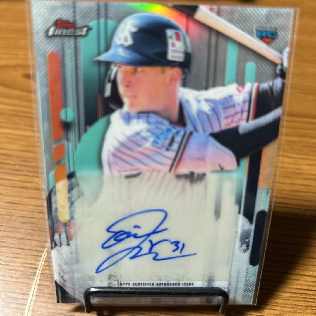 Moiseyev Nikita Signed Card 2025 TOPPS FINEST NPB