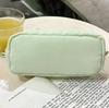 Korean Style Solid Color Cute Square Pencil Case - Large Capacity for Students