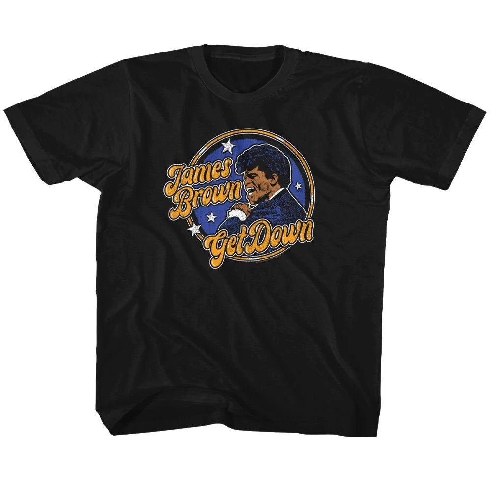 James Brown Get Down Circle Music Children s T-shirt 100