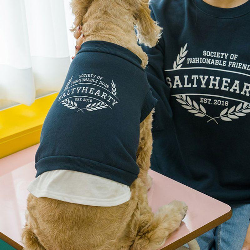 SALTYHEARTY SALTYCLUB SWEATSHIRT NAVY