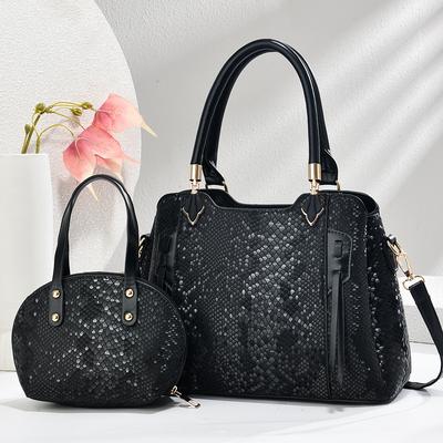 Nouveau Sac Serpentin Féminin de Haut Niveau d'Apparence Sac Féminin Sens Senior Sac à Bandoulière Tendance Tempérament Mode Sac Croisé