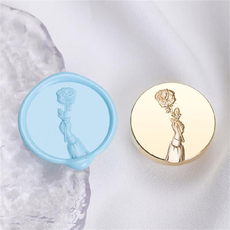 Metal Wax Stamp Head for Appreciation Card Graduation Ceremony Invitations