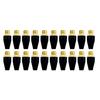 20 Pcs Black Rubber Tip Air Nozzle for Air Blow Handguns Tool Air Tool Parts