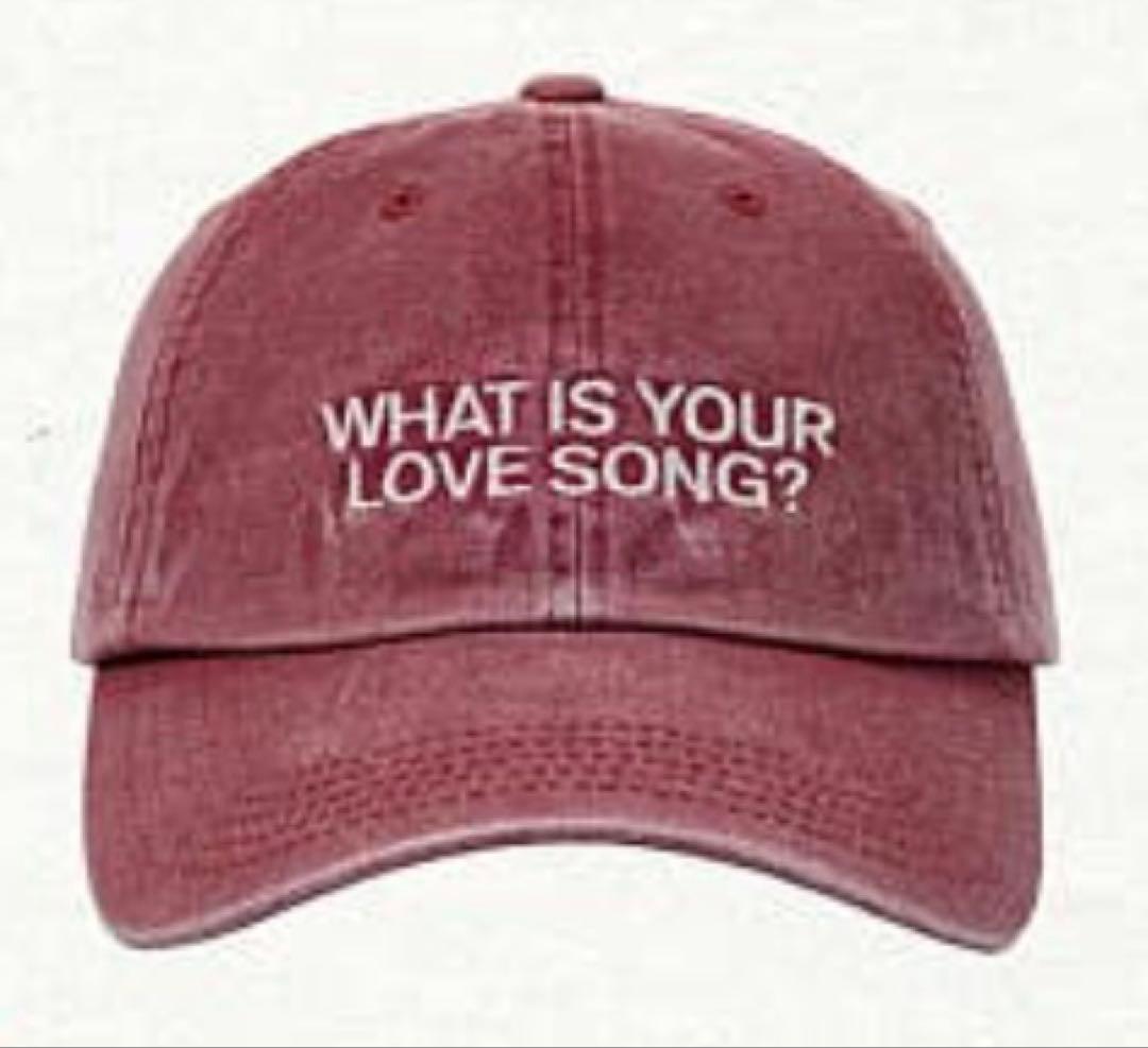 [Б/У] Бейсболка BTS POPUP (красный) Шляпа