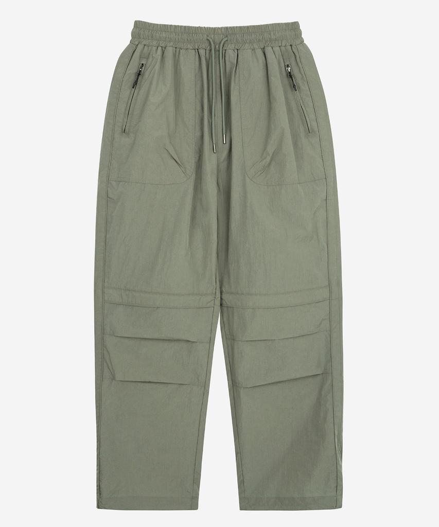 PUBLICFIGURE Transform Nylon Track Pants_Sage Green