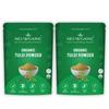 Neuwganic - Organic Tulsi Powder - Holy Basil Powder - India Organic and Usda Certified - Ideal for Making Kadha, Tea & Chutney - 200 Gm Pack Of 2