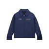 Jordan X SoleFly Collaboration Sports Embroidered Pattern Zip Jacket Men Jacket Blue FQ3805-410